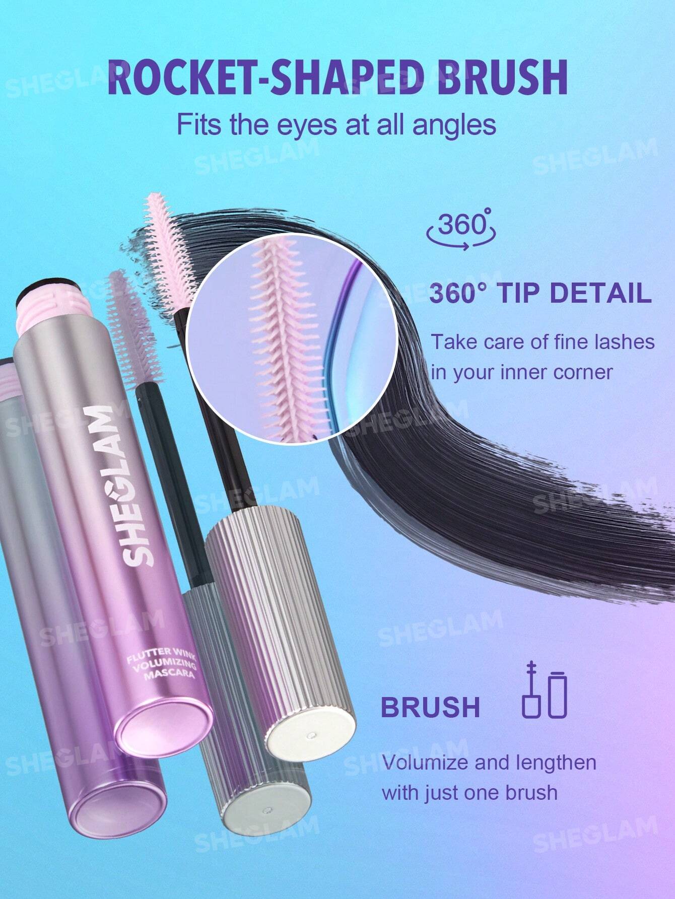 Flutter Wink Volumizing Mascara - Image 2