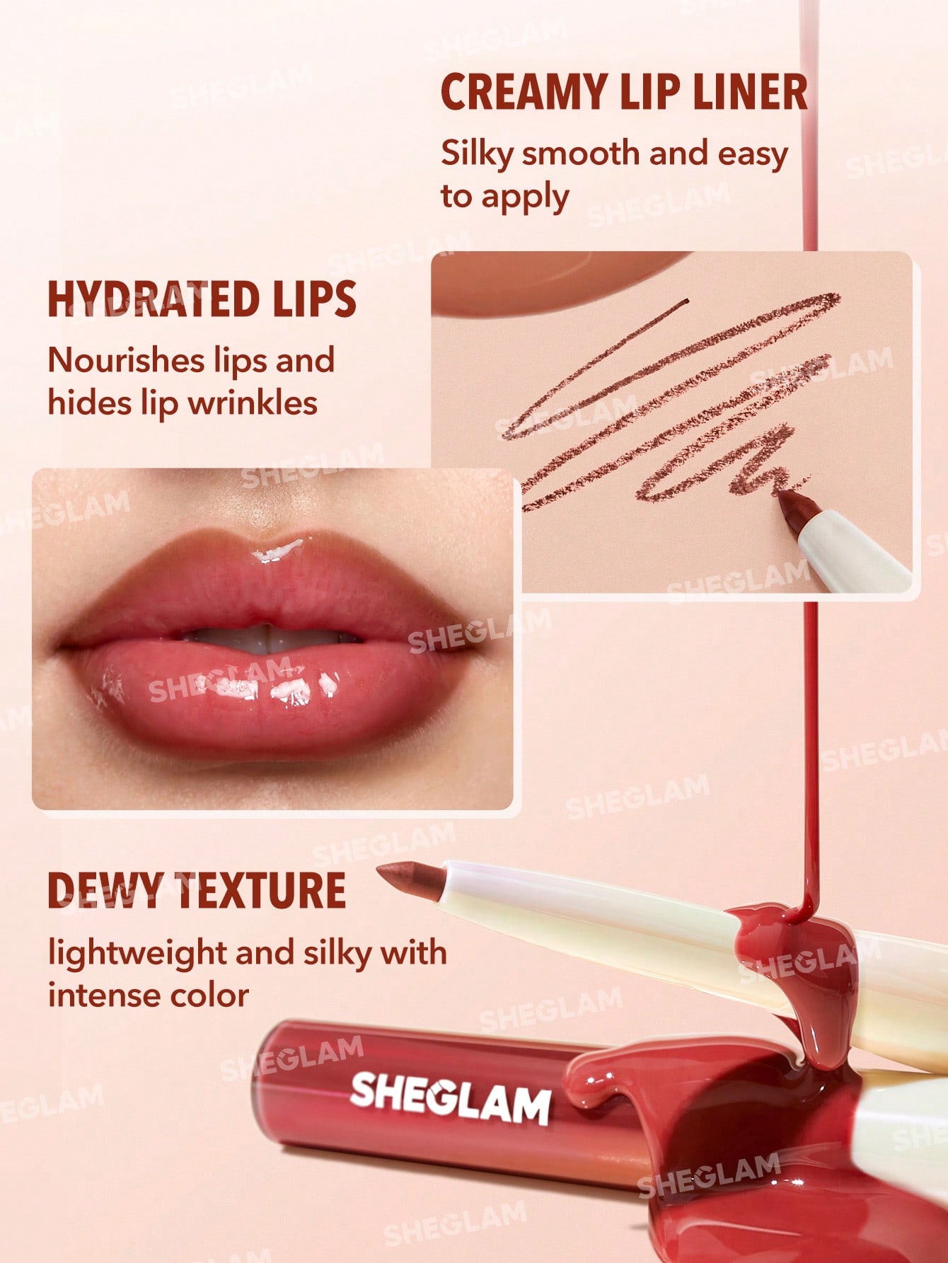 Lip Rules Liner & Gloss Pen-Play Fair - Image 3