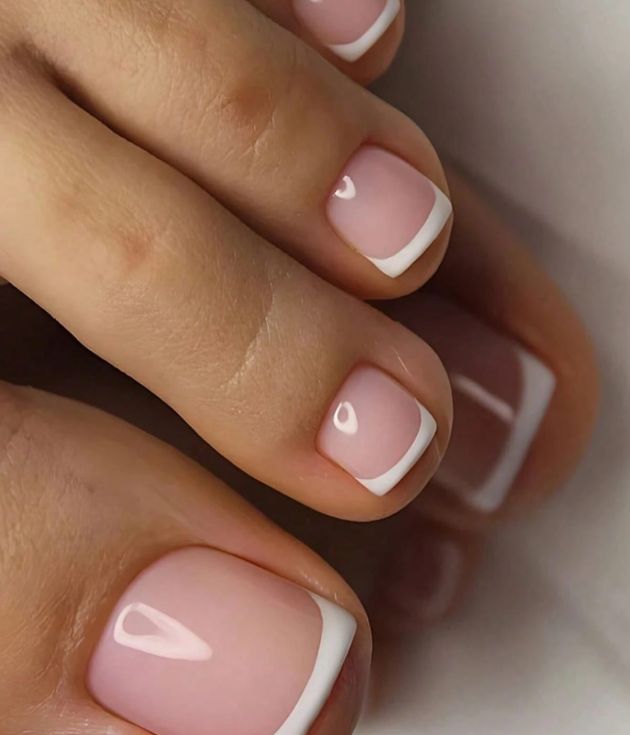 White Shien Tonails