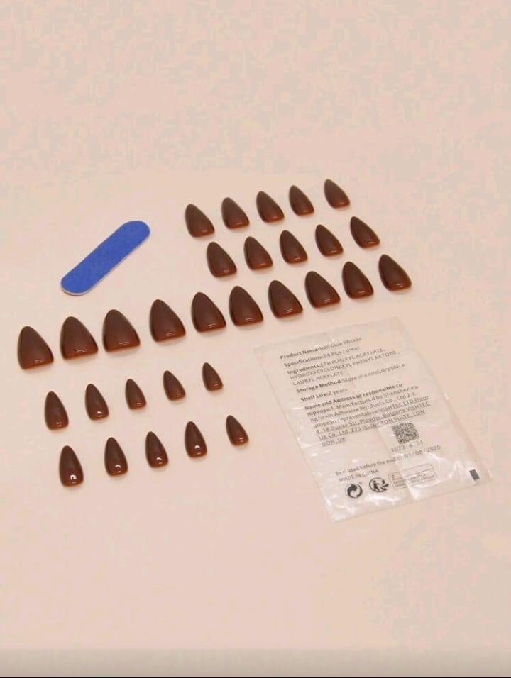 Brown Shien Nails - Image 3