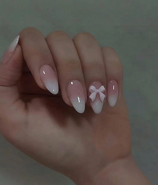 Pale Pink Shien Nails