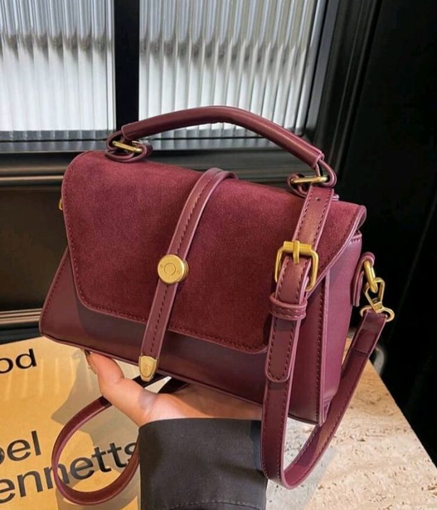 Dark Red Small Handbag