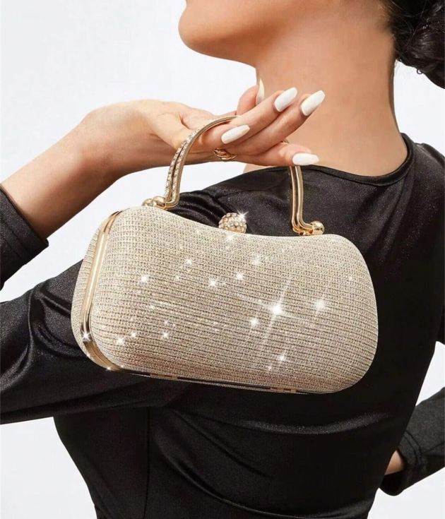 Gold Handbag For Special Occasions